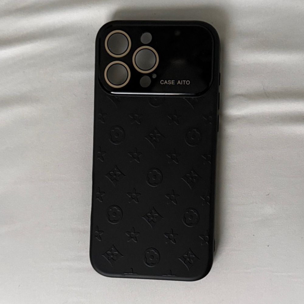 iPhone 16 Pro Max Black Designer Phone Case